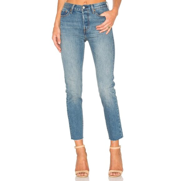 LEVI'S WEDGIE SKINNY JEANS, SIZE: 26, LIKE NEW - Picture 5 of 8